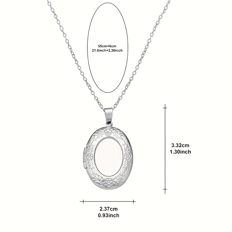 Women's Custom Photo Openable Pendant Necklace, Gift for Her